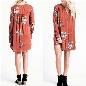 Gentle fawn long sleeve dress